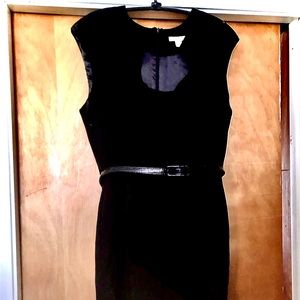 Black work dress
